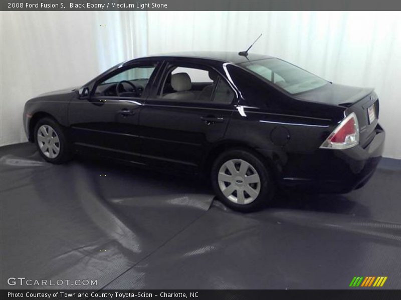 Black Ebony / Medium Light Stone 2008 Ford Fusion S