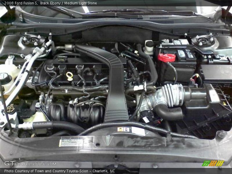 Black Ebony / Medium Light Stone 2008 Ford Fusion S