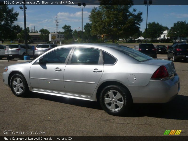 Silver Ice Metallic / Gray 2011 Chevrolet Impala LT