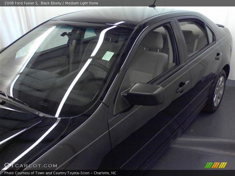 Black Ebony / Medium Light Stone 2008 Ford Fusion S