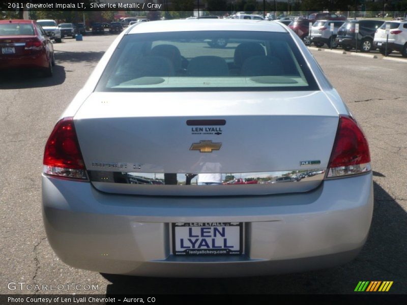 Silver Ice Metallic / Gray 2011 Chevrolet Impala LT