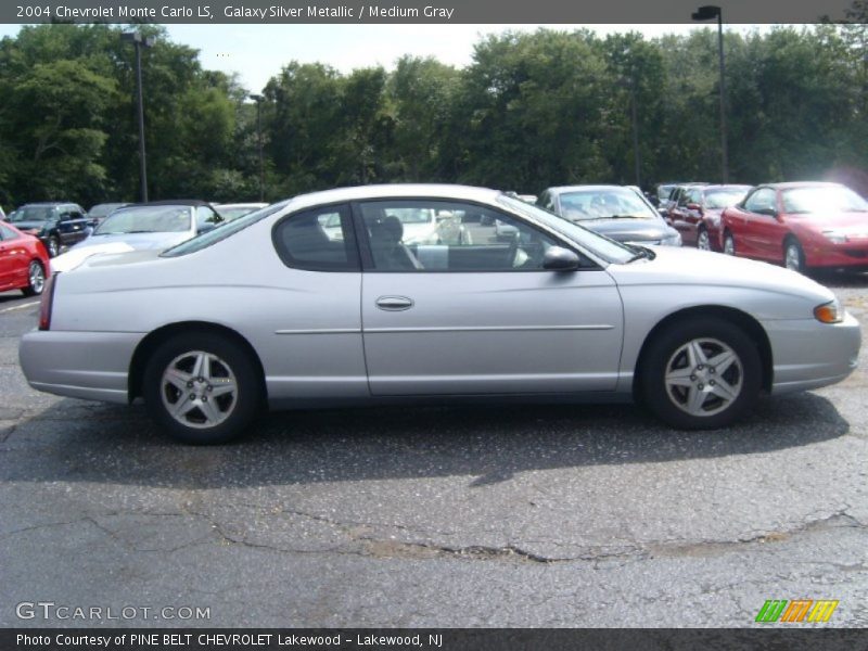 Galaxy Silver Metallic / Medium Gray 2004 Chevrolet Monte Carlo LS