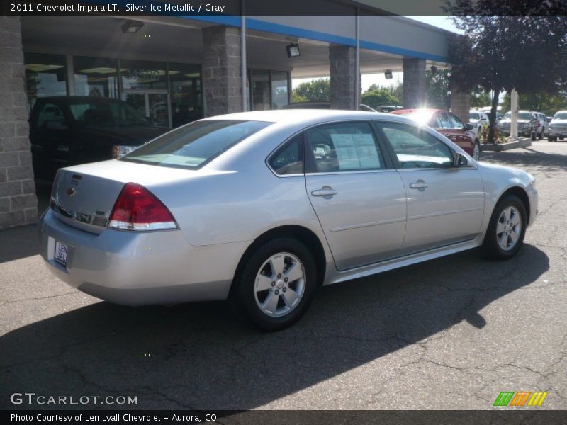 Silver Ice Metallic / Gray 2011 Chevrolet Impala LT