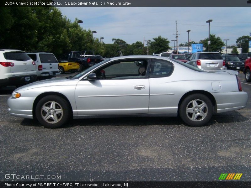 Galaxy Silver Metallic / Medium Gray 2004 Chevrolet Monte Carlo LS