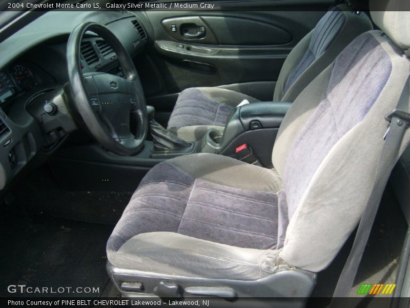 Galaxy Silver Metallic / Medium Gray 2004 Chevrolet Monte Carlo LS