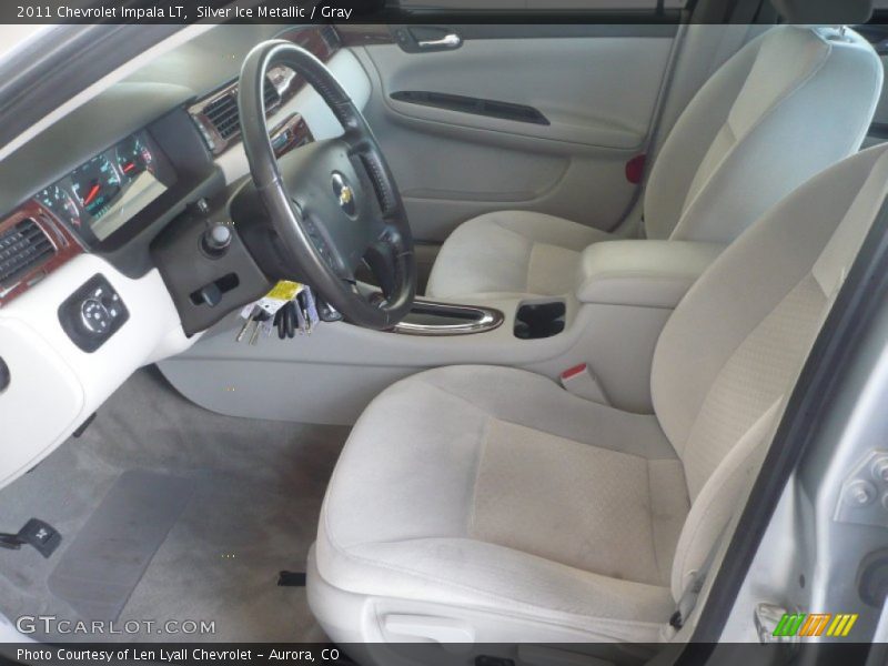 Silver Ice Metallic / Gray 2011 Chevrolet Impala LT