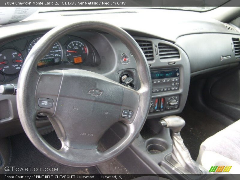 Galaxy Silver Metallic / Medium Gray 2004 Chevrolet Monte Carlo LS