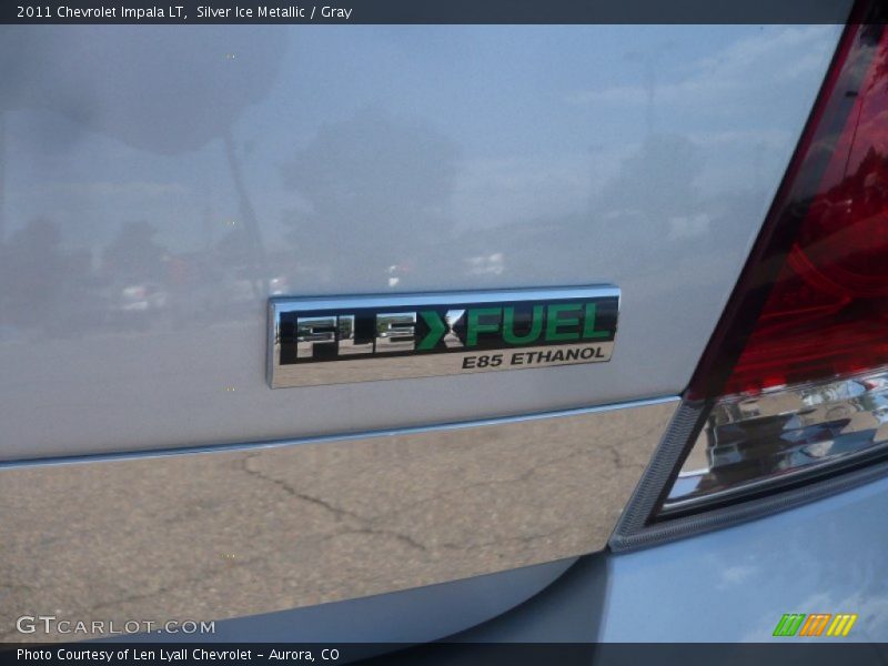 Silver Ice Metallic / Gray 2011 Chevrolet Impala LT