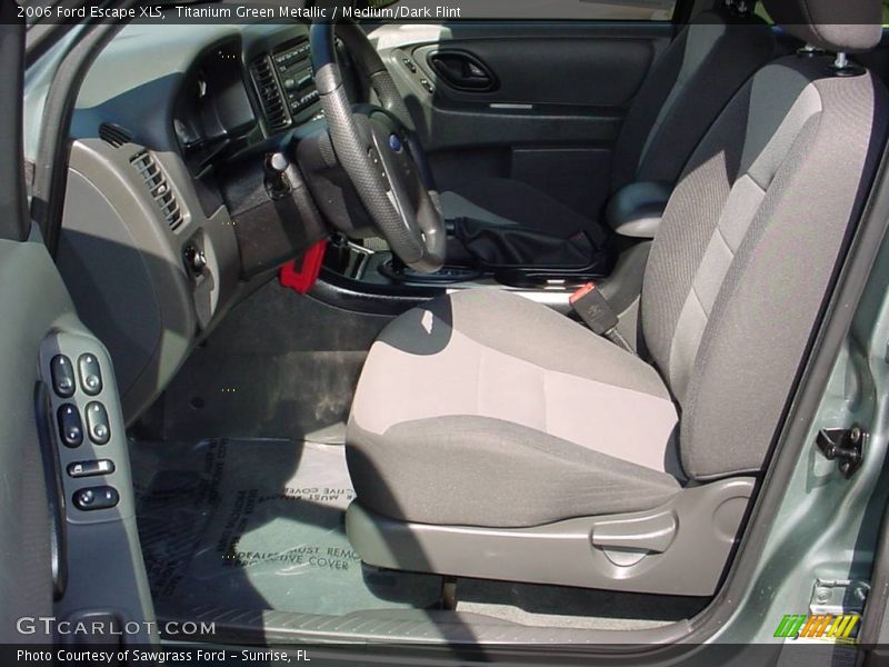 Titanium Green Metallic / Medium/Dark Flint 2006 Ford Escape XLS