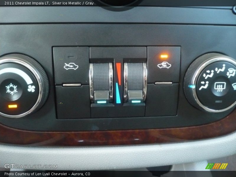 Silver Ice Metallic / Gray 2011 Chevrolet Impala LT