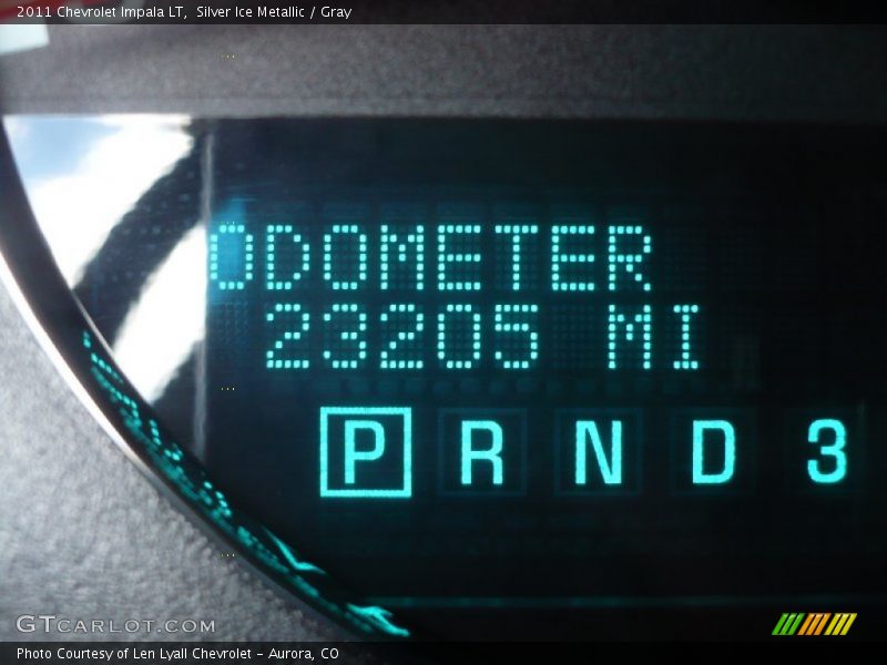 Silver Ice Metallic / Gray 2011 Chevrolet Impala LT