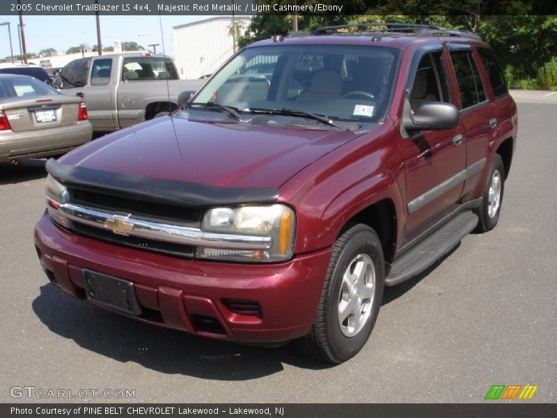 Majestic Red Metallic / Light Cashmere/Ebony 2005 Chevrolet TrailBlazer LS 4x4