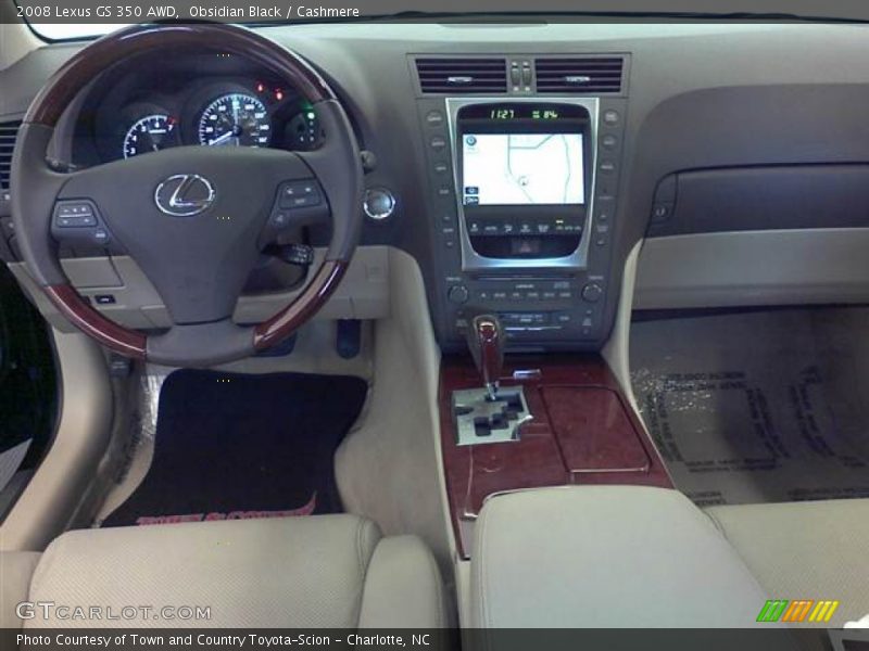 Obsidian Black / Cashmere 2008 Lexus GS 350 AWD