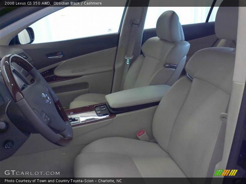 Obsidian Black / Cashmere 2008 Lexus GS 350 AWD
