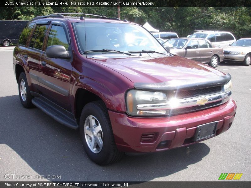 Majestic Red Metallic / Light Cashmere/Ebony 2005 Chevrolet TrailBlazer LS 4x4