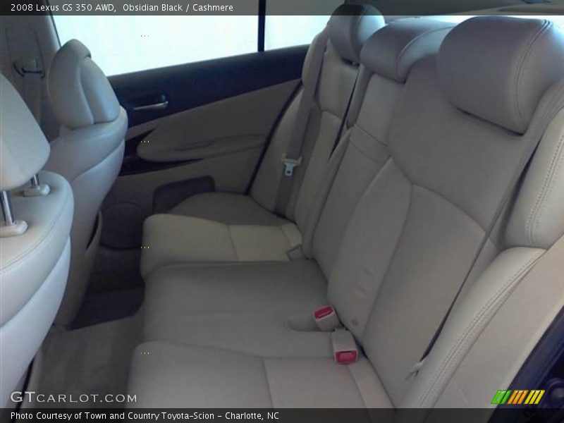 Obsidian Black / Cashmere 2008 Lexus GS 350 AWD
