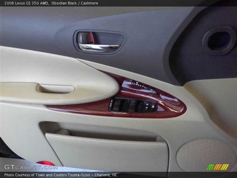 Obsidian Black / Cashmere 2008 Lexus GS 350 AWD