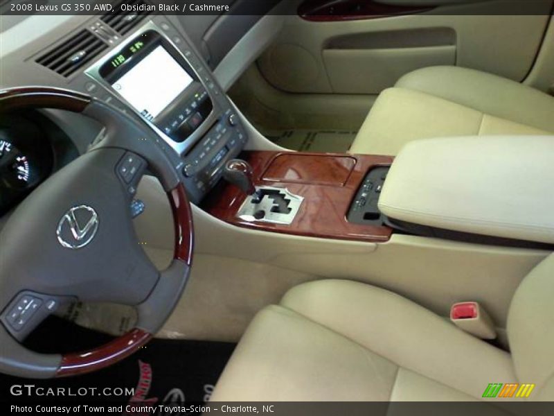 Obsidian Black / Cashmere 2008 Lexus GS 350 AWD