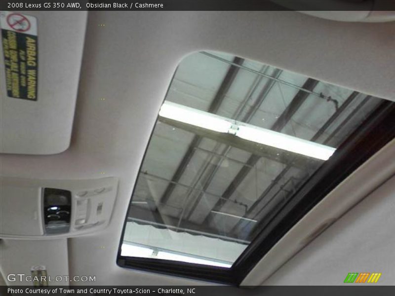 Obsidian Black / Cashmere 2008 Lexus GS 350 AWD