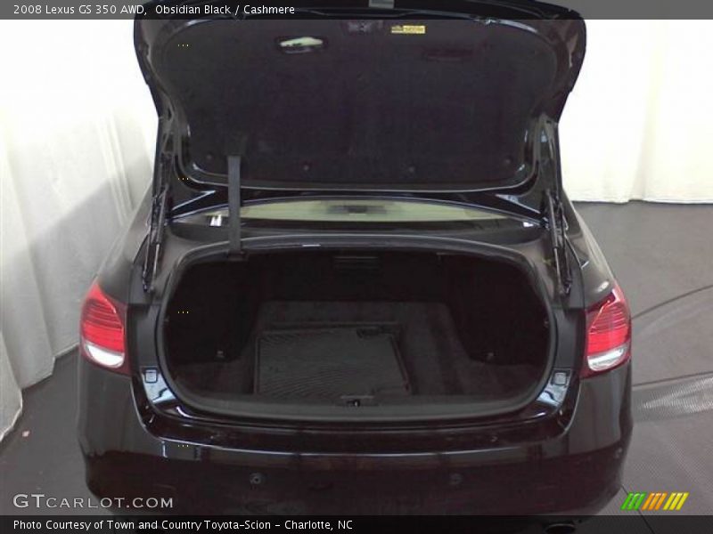 Obsidian Black / Cashmere 2008 Lexus GS 350 AWD