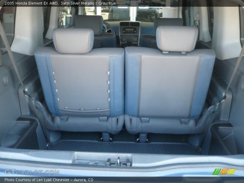 Satin Silver Metallic / Gray/Blue 2005 Honda Element EX AWD