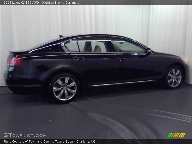 Obsidian Black / Cashmere 2008 Lexus GS 350 AWD