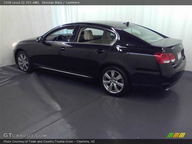 Obsidian Black / Cashmere 2008 Lexus GS 350 AWD