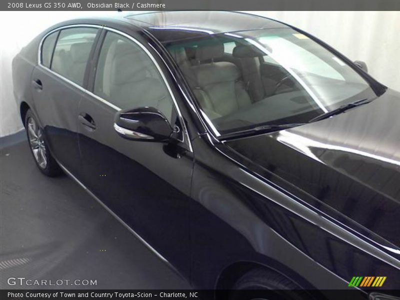 Obsidian Black / Cashmere 2008 Lexus GS 350 AWD