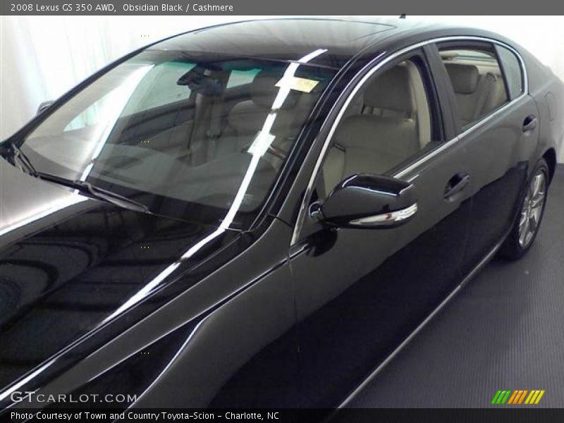Obsidian Black / Cashmere 2008 Lexus GS 350 AWD
