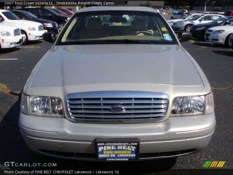 Smokestone Metallic / Light Camel 2007 Ford Crown Victoria LX