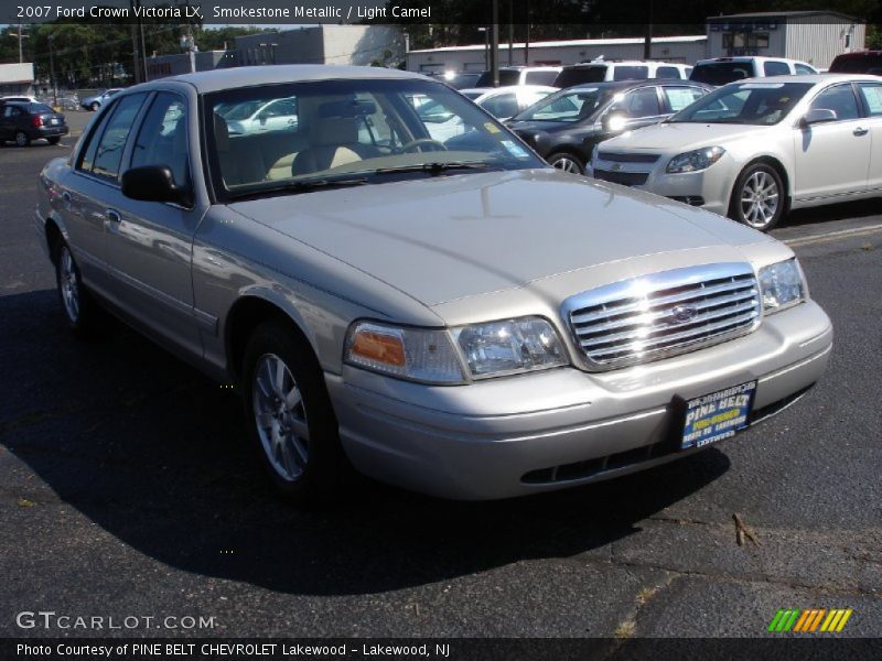 Smokestone Metallic / Light Camel 2007 Ford Crown Victoria LX