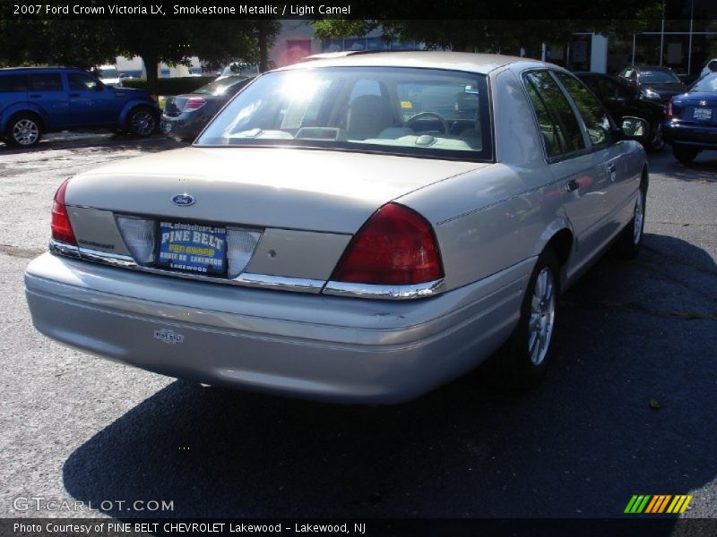 Smokestone Metallic / Light Camel 2007 Ford Crown Victoria LX