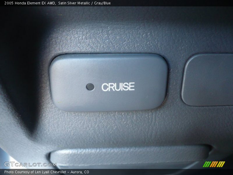 Satin Silver Metallic / Gray/Blue 2005 Honda Element EX AWD