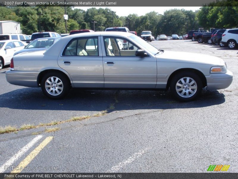 Smokestone Metallic / Light Camel 2007 Ford Crown Victoria LX