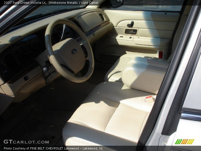 Smokestone Metallic / Light Camel 2007 Ford Crown Victoria LX