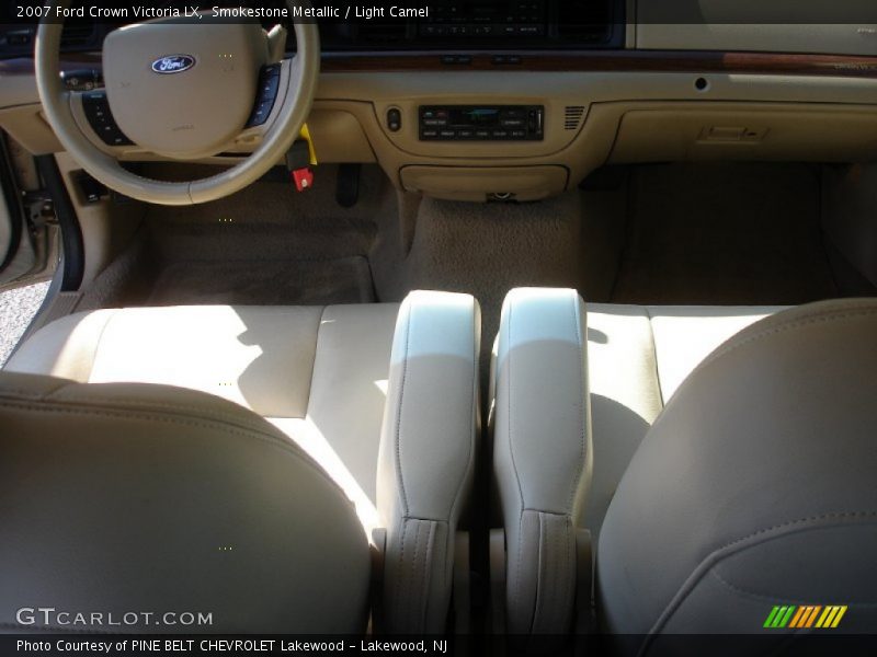 Smokestone Metallic / Light Camel 2007 Ford Crown Victoria LX