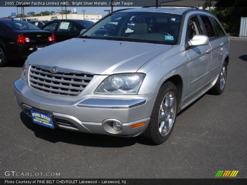 Bright Silver Metallic / Light Taupe 2005 Chrysler Pacifica Limited AWD