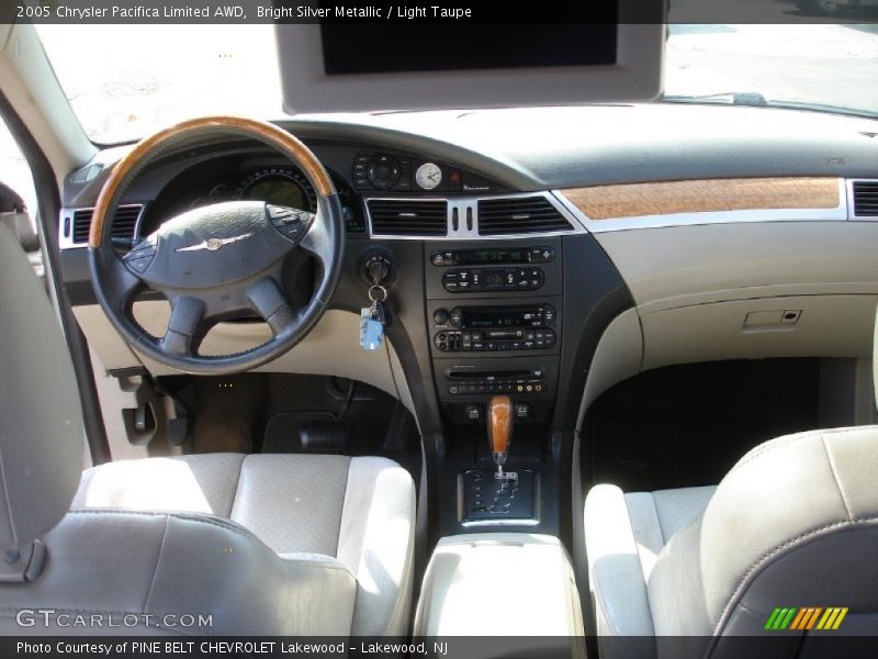 Dashboard of 2005 Pacifica Limited AWD