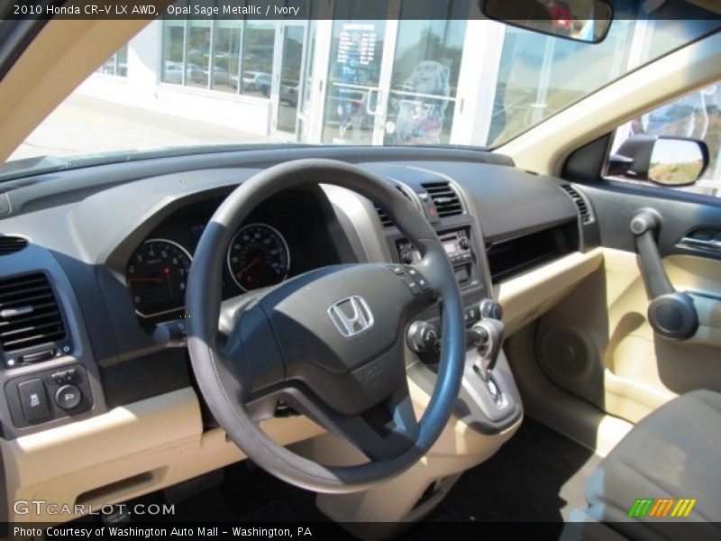 Opal Sage Metallic / Ivory 2010 Honda CR-V LX AWD