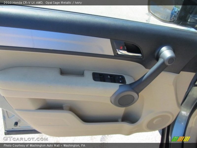 Opal Sage Metallic / Ivory 2010 Honda CR-V LX AWD