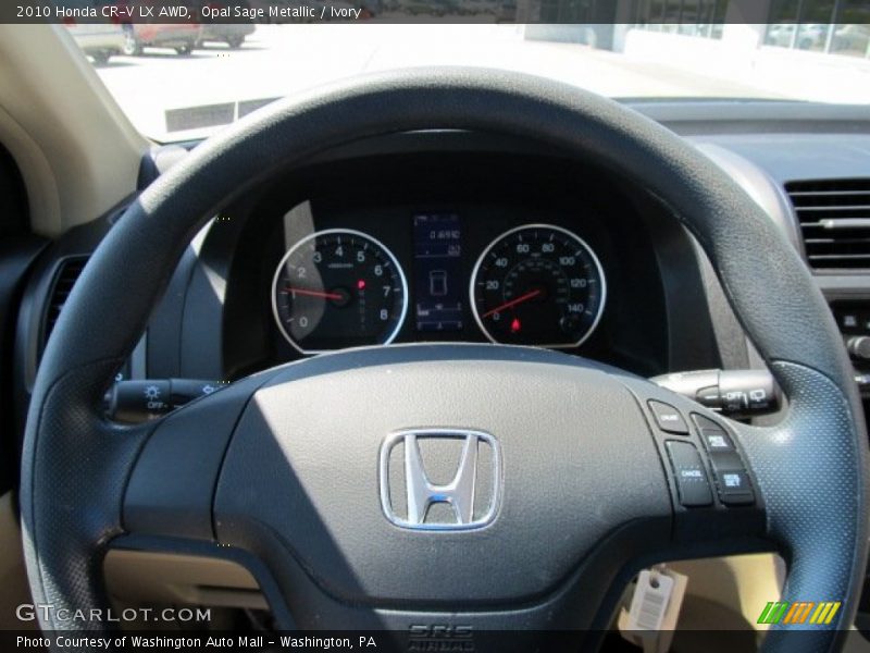 Opal Sage Metallic / Ivory 2010 Honda CR-V LX AWD