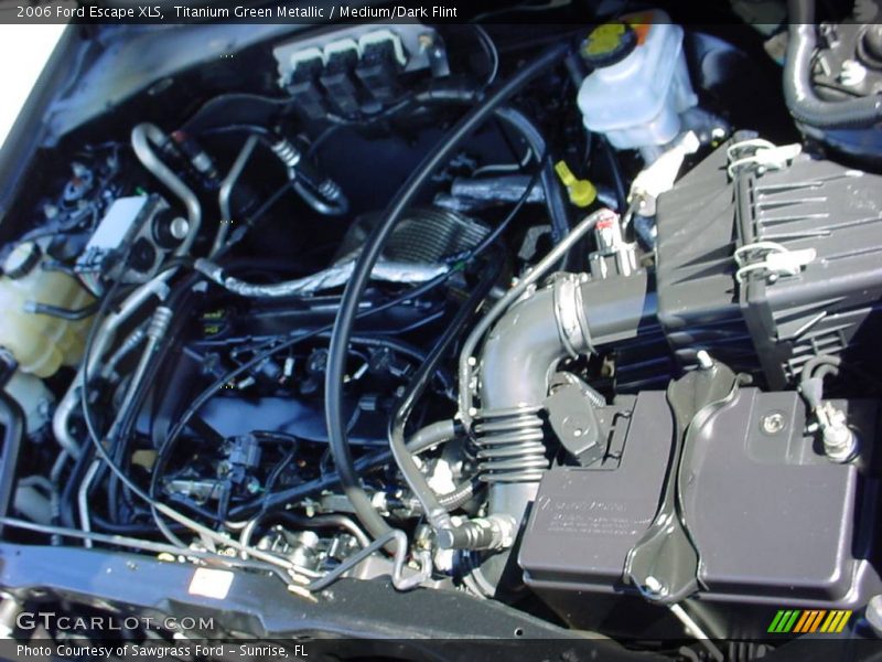 Titanium Green Metallic / Medium/Dark Flint 2006 Ford Escape XLS