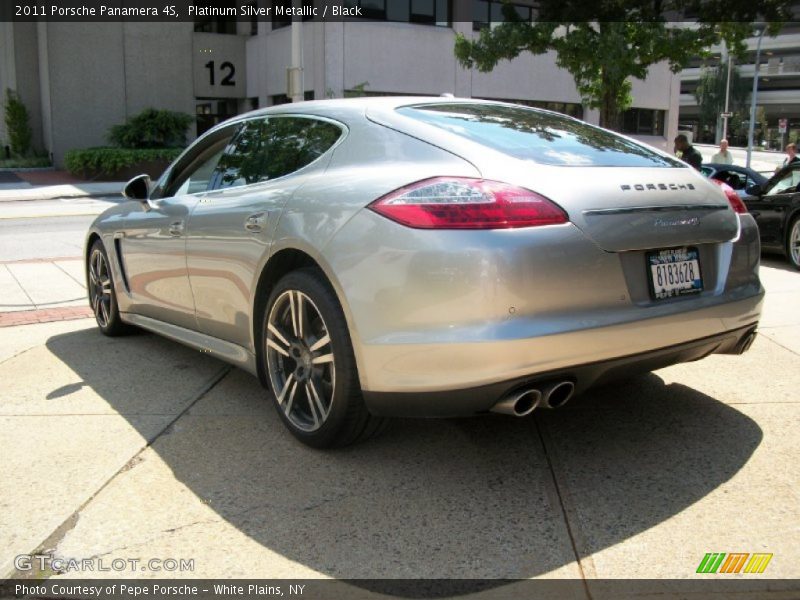  2011 Panamera 4S Platinum Silver Metallic