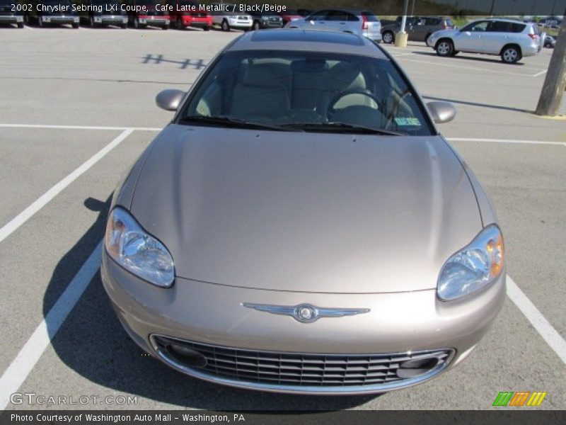 Cafe Latte Metallic / Black/Beige 2002 Chrysler Sebring LXi Coupe