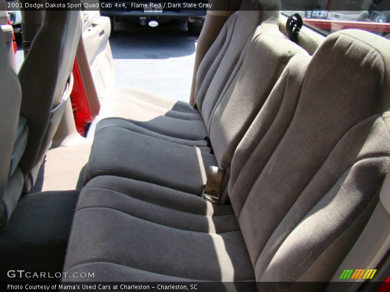 Flame Red / Dark Slate Gray 2001 Dodge Dakota Sport Quad Cab 4x4