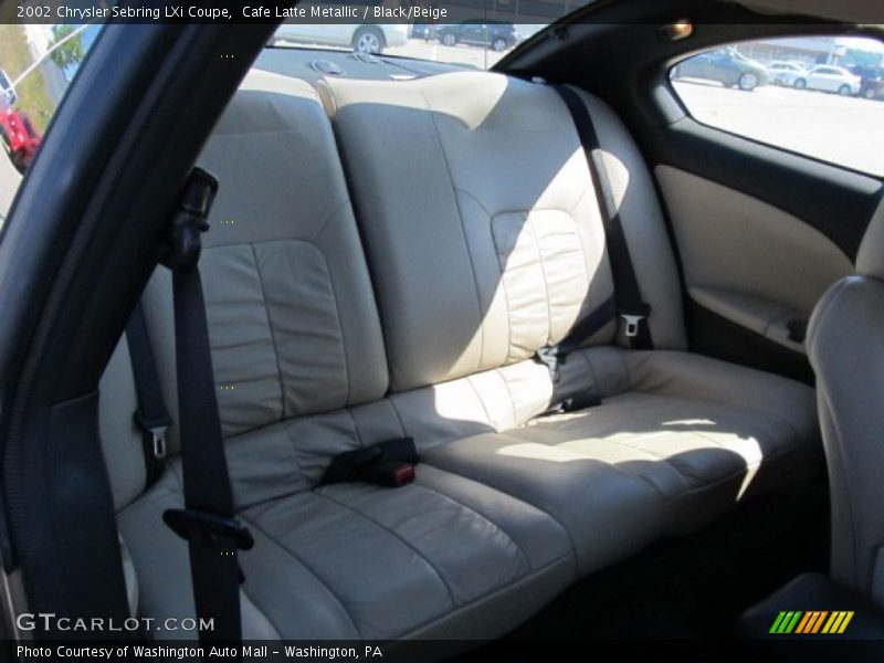 Cafe Latte Metallic / Black/Beige 2002 Chrysler Sebring LXi Coupe