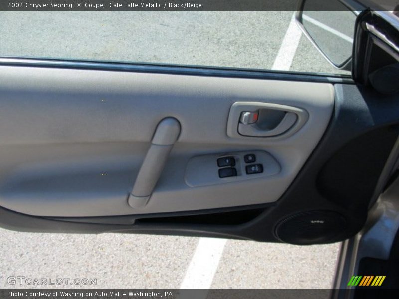 Cafe Latte Metallic / Black/Beige 2002 Chrysler Sebring LXi Coupe