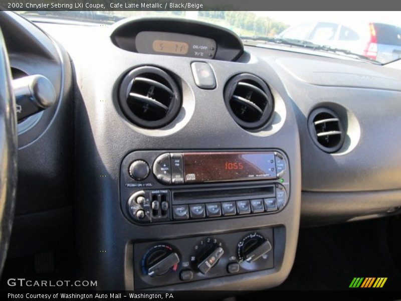 Audio System of 2002 Sebring LXi Coupe