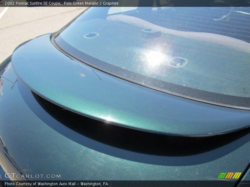 Polo Green Metallic / Graphite 2002 Pontiac Sunfire SE Coupe