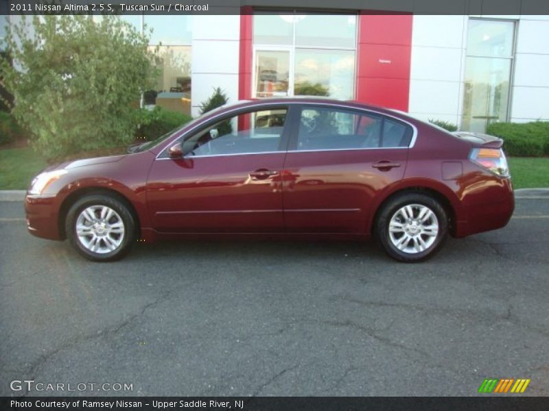 Tuscan Sun / Charcoal 2011 Nissan Altima 2.5 S